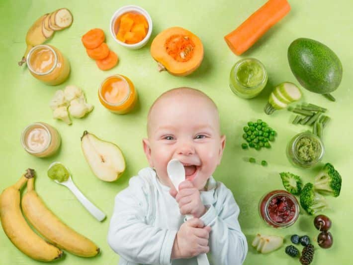 نصائح لجعل الطفل و الرضيع يحب و يأكل الخضار و الفواكه